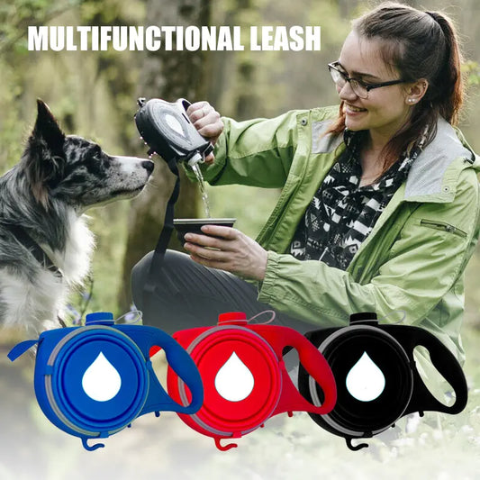 Versatile Pet Leash with Accessories