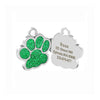 Mini Shine Paw Pet ID Tags